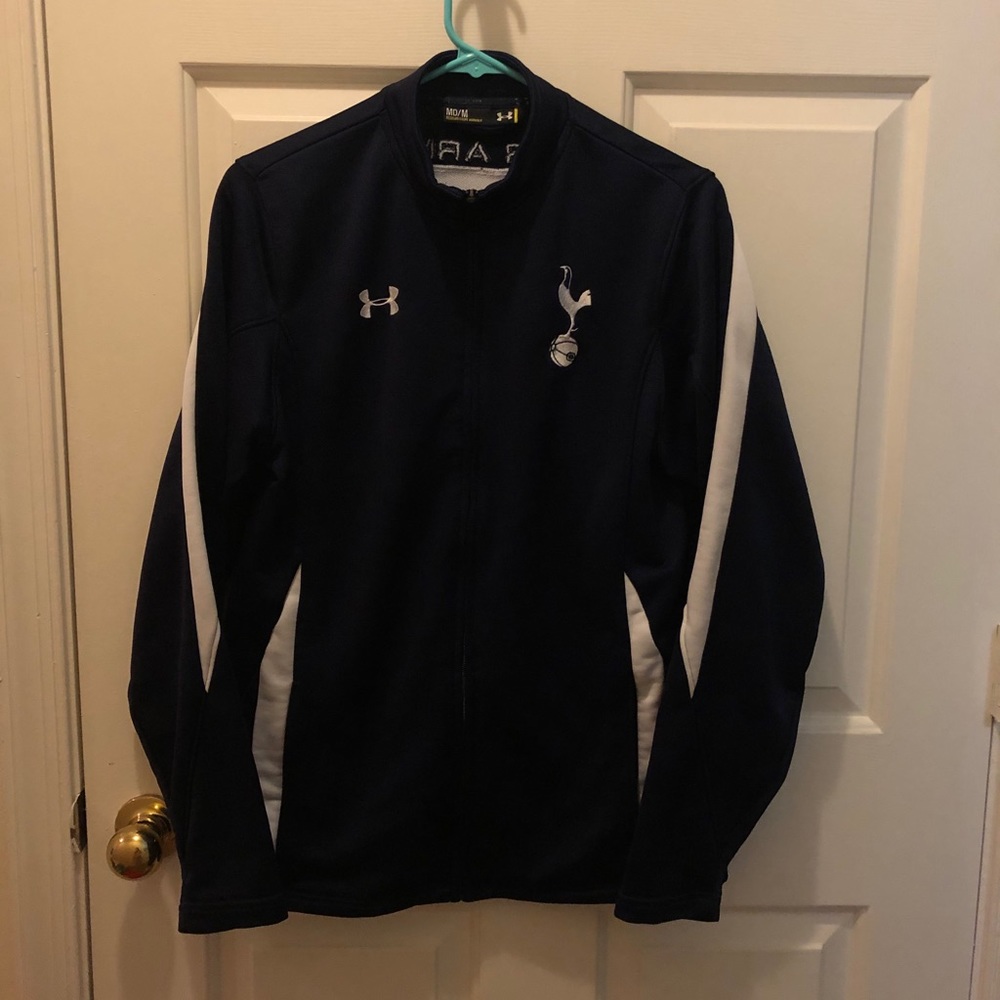 Tottenham Under Armour Jacket Navy